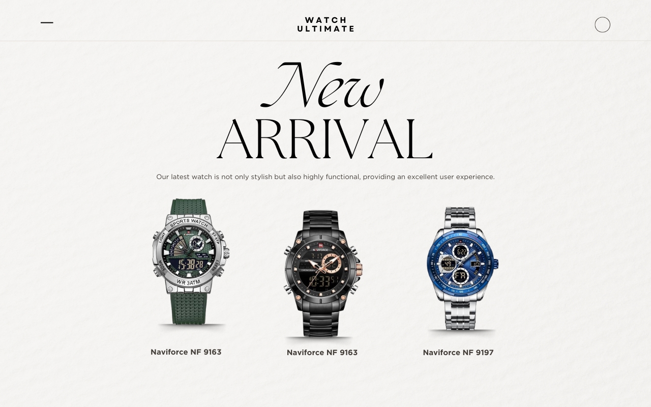 New Arrival Naviforce Watches – Premium Timepieces at Watch Ultimate